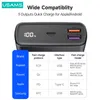 USAMS PD 65W Power Bank 30000mAh QC FCP AFC Fast Charge Powerbank For Laptop Smartphone Tablet Switch Portable External Battery Y220518