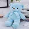 2022new Usine en gros mignon ours en peluche poupées en peluche dessin animé animal jouer ours PlushDoll oreiller gratuit UPS ou DHL