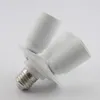 أصحاب المصابيح 1E27 إلى 3 E27 محول القاعدة الإضاءة الخفيفة مصباح LED المقبس 110V-240V محول المحول المحول 3 رؤوس