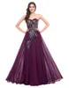 Sukienek XunyAng Vintage bez ramiączek paw haft 5 kolorów elegancka długość długa suknia wieczorowa Vestidos De Noche 2022wedding Ceremo