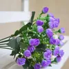Decorative Flowers & Wreaths Home Decoration Artificial Flower 36 Heads Mini Rose Small Bud Thunder