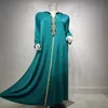 Grande taille robes été bleu Satin décontracté dames à capuche longue Robe 2022 mode haute qualité Robe ample Tref Y2k XL