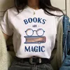 المرأة مضحكة نظارات رسومات مطبوعة Tshirt للجنسين الصيفية الأزياء قصيرة الأكمام tird السيدات عارضة هاراجوكو على غرار الملابس 220526