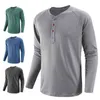 Pull haut toucher la peau hommes pull Simple coupe 3D élégant boutons cou couleur unie profondeur chemise L220801