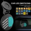 Controllo vocale intelligente Lampada a LED Parabrezza posteriore per auto Pixel Display Bluetooth APP Segno di controllo Schermo interattivo a LED Accessori per auto