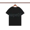 Camisetas masculinas femininas de alta qualidade com letras em relevo 3D e logotipo camisetas fashion manga curta verão tamanho asiático S-2XL