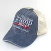 Cappelli da festa ricamati 2024 Berretto da baseball per le elezioni presidenziali degli Stati Uniti Strapback regolabile Mantieni l'America Grande cappello Trump Stesso stile CCE13683