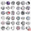 925 Sterling Srebrny Dangle Charm Nowy uroczy Prince Swan Cross Christ Life Tree Castle Koraliki Fit Fit Pandora Charms Bransoletka DIY Akcesoria biżuterii