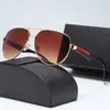 2022 Designer Sunglasses High Quality Classic Design Polarized Luxury For Men Women Eyewear Metal Frame Polaroid Lens