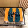 Herme Slipper Sandals عالية الجودة جودة أنيقة الأزياء H زحافات الكلاسيكية صندل الأحذية المسطحة الشريحة الاتحاد الأوروبي: 35-40 389P