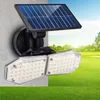 Solväggsljus av hög kvalitet utomhusvattentät 78LED 56LED 130COB 108COB MOTION SENSOR LED SOLAR LIGHT FÖR GARDENS FROGTYARDS