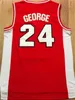 NCAA Fresno State Bulldogs College 24 Paul George Jerseys Men Basker