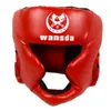 Boxing Head Guard Practical Fitness Equipment Martial Art Boxing Boîte Guard Head Guard Taekwondo Faux Leather325U6981217