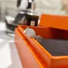 Design Nasenring Diamant Buchstabe Ring Liebe voller Diamanten 925 Sterling Silber plattiert 18k leichter Luxusschmuck glänzender Original -Samtbeutel