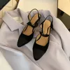 Sandały damskie złote buty wiosna letnia krowa skórzana skórzane obcasy Pumpy Pumps Pumps Wedding Party Womansandals