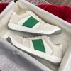 classic vintage screener sneakers designer donna uomo casual scarpe sporche pelle old sneaker beige ebano verde fucsia blu vintage trattamento flat sneakers taglia 35-45