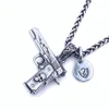 Original Niche Design Pistol Pendant Titanium Steel Necklace Men And Women Personality Hip-Hop Trendy Fashion All-Match Jewelry