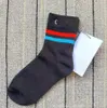 Hommes Femmes Designer Chaussettes De Sport Lettres De Mode Broderie Longue Chaussette Pour Hommes De Haute Qualité Unisexe Bas Casual Chaussette 2 Pièces / Ensemble Multi Couleurs