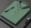 2022 High-End-Luxus neue Marke Paul Kurzarm-T-Shirt Männer Bee Poloshirt 100 % Baumwolle Revers Business Koreanische Sommerstickerei Herrenbekleidung Größe M-4XL