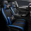 أغطية مقعد السيارة الخاصة التصميم الأصلي لـ Honda Civic 11th Generation Perfect Perfect Cushion Pu Leather Leather Exclesitings Internal