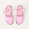 Designer Sandals for Girls Summer Sandals Fashion Candy Color Kids Shoes 7 Styles Slippers