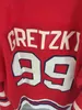 Nik1 Nadir Vintage Starter # 99 Wayne Gretzky Fame Hokey Jersey Nakış Dikişli Herhangi Bir Numarayı Özelleştirmek ve Adları Formalar