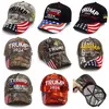 Presidente Donald Trump 2024 Cappello Camouflage Baseball Ball Caps Donna Uomo Designer Snapback US Flag MAGA Anti Biden Visiera parasole estiva Cpa4244 sxjun29