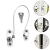 8Pcs Window Locks Children Protection Lock Stainless Steel Window Limiter Baby Safety Infant Security Window Locks Safe Products 220707