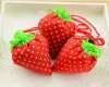 Söta jordgubbar shoppingväskor vikbara tote eko återanvändbar förvaring livsmedelsväska påsäck återanvändbar miljövänliga shoppingväskor B0714