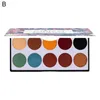 ￖgon Shadow Colors Plate Pearlescent Matte Palette Waterproof Long Lasting Non-Sticky Makeup For Womeneye