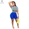 Women's Tracksuits 2022 INS Shirt&Short Regular Casual Suitable Short Sleeve Pants Skinny Women 2 Piece Set WearWomen's