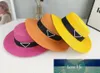 Chapeau de paille rétro britannique pour femmes, chapeau melon frais, pare-soleil, Protection solaire, chapeau de plage, voyage
