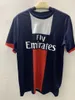 Maillot de Foot Paris Jerseys Ibrahimovic Cavani 2013 2014 Retro piłka nożna koszulka 13 14 klasyczna koszulka futbolowa francuska t.silva layezzi pastore icardi