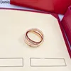 Donia Jewelry Luxury Ring преувеличенное европейское и американское модное двойное кольцо