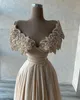Luxury Off Shoulder Evening Prom Dresses Sexig Chiffon A-Line pärlspets Appliqued Formal Party Gown Custom Made BCBC11949