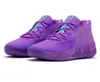 LAMELO Ball MB01 Rick en Morty Heren basketbalschoenen Queen Galaxy Buzz City Zeldzaam grijs rood paars Glimmer roze groen zwart Hoge kwaliteit sportschoen Trainner sneakers