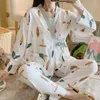 3 PCsSet imprimé maternité allaitement vêtements de nuit allaitement vêtements de nuit pour femmes enceintes grossesse allaitement pyjamas costumes 220607