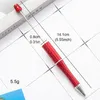 Customizable USA Add A Bead DIY Ballpoint Pen Original Beads Work Craft Ball Point Pens Plastic Beadable Office School Student Writing Supply Promotion Gift ZL0818