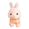 Soft Cartoon Big Ear Rabbit Cuddle Cute Bunny Animal Zwierzę Piękne zabawki sen sushi poduszka dla dzieci prezent urodzinowy J220704