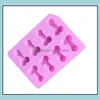 Baking Mods Bakeware Kitchen Dining Bar Home Garden New Sile Ice Mold Funny Candy Biscuit Tray Bachelor Party Jelly Chocolate Cake Househ