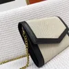 Modedesigner väska handväska totes mini kuvertväskor axelpåsar kvinnor diagonala högkvalitativa läder korthållare plånböcker stor kapacitet 2022 ny kaviarstruktur