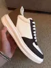 2019 Rivoli Sneaker Boot High Top Trainers Boot för män och kvinnor Lågskor Läderhandlare med låda US4-12 NO25