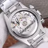 N V4 SA4130 Automatic Chronograph Mens Watch Ceramic Bezel White Black Dial Stick 904L OysterSteel Bracelet With Warranty Card Timezonewatch Super Edition R01