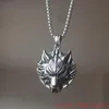 Colares com Pingente Final Fantasy Xv Ff15 Reino da Nuvem Lobo Colar Bijuteria Unissex Pingentes Acessórios Presentes