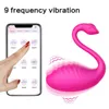 섹스 진동기 질 계란 Bluetooth 무선 원격 앱 여성을위한 G 스팟 클리토리스 자극기 Kegel Ball Vibrador 1125