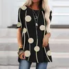 2022 Summer Shirt Women Floral Theme Printed Painting Pullover Female Round Neck Shirt Fational 3D Printed Top n L220705