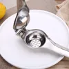 201 нержавеющая сталь кухонные инструменты Lemon Squeezer фрукты ручной соковыжималка оранжевая антикоррозийная подарочная коробка упаковка 20 * 6.5см