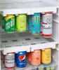 Containers Refrigerator Storage Rack Cola Beer Soda Cabinet Accessories Double Row Hanging Organizer Refrigerator Beverage Dispenser Racks Inventory