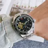 Lyxur för Mens Mechanical Watch Platform Stor svänghjul hela automatiska schweiziska varumärken Genève Wristatches
