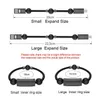 Selling ed Micro Unisex Magnetic Men And Women Mobile Phone USB Charging Cable Bracelet For Iphone1165845